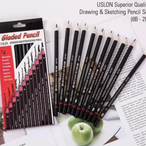 12 Drawing & Sketching Pencils