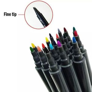 SignMe Pack of 12 Dual Tip Watercolor Brush Markers