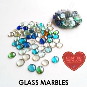 Flat Glass Marbles