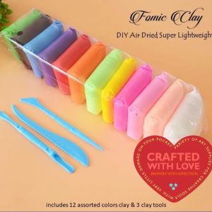 Coloured Air Dry clay