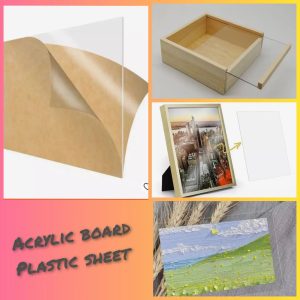 Transparent acrylic board plastic sheet