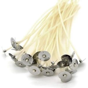 Candle Wicks coated in vegetable wax