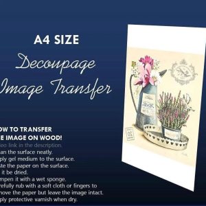 Decoupage Image Transfers
