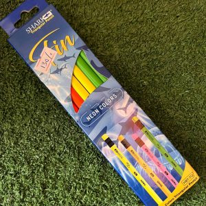 Neon Shark Pencils with Eraser