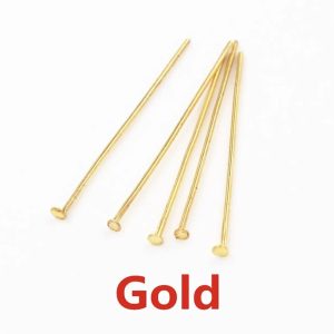 Flat Head Golden Pins